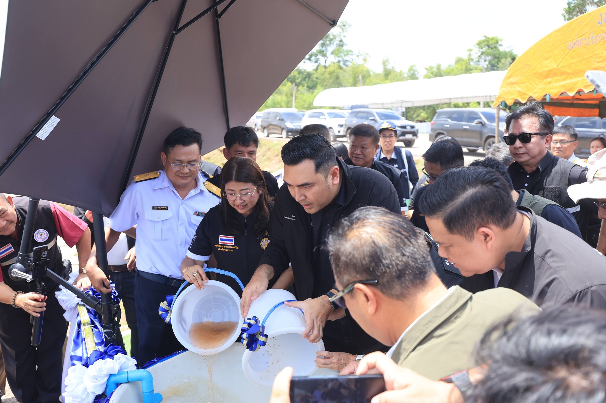 title - ส.ป.ก. ร่วมติดตาม รัฐมนตรีว่าการกระทรวงเกษตรและสหกรณ์ และคณะ ลงพื้นที่ติดตามสถานการณ์ การบริหารจัดการน้ำ จังหวัดอุดรธานี